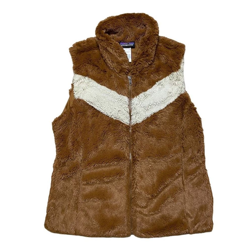 Patagonia Pelage Vest in Brown Bear Women’s Size Large